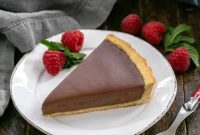 Velvety Milk Chocolate Tart