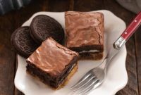 Chocolate Chip Oreo Brownies