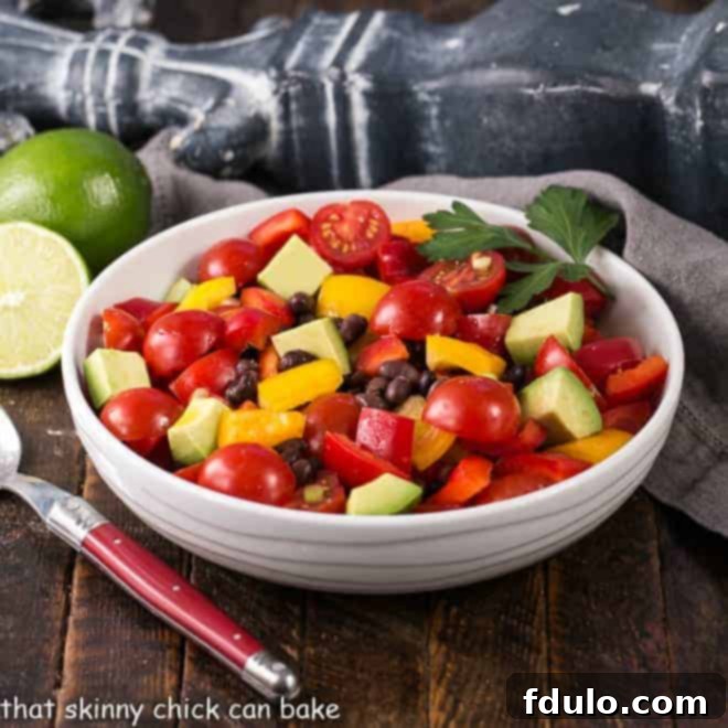 Zesty Guacamole Salad 1 featured 10310