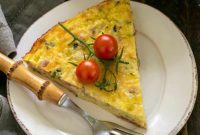 Savory Zucchini and Prosciutto Quiche
