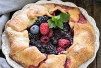 Rustic Mixed Berry Galette