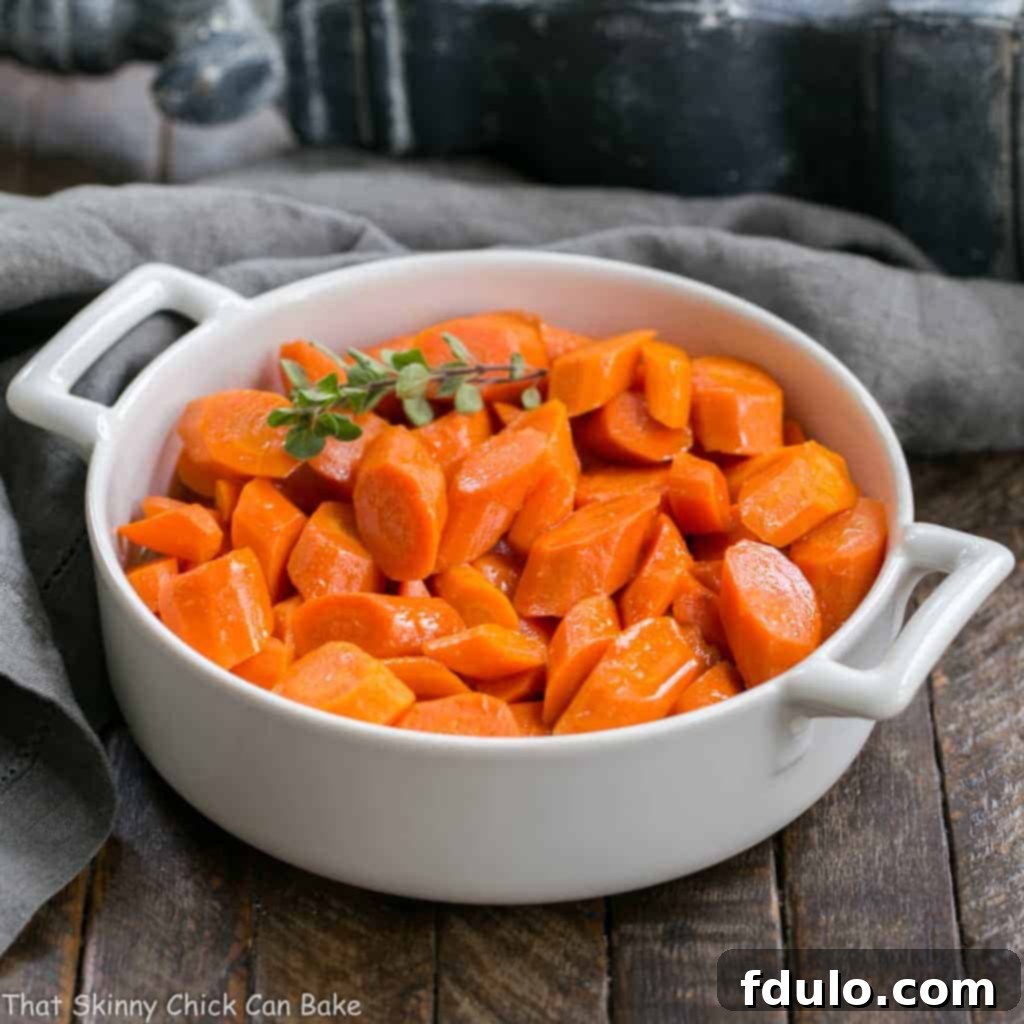 Maple Bourbon Glazed Carrots 1 featured 108777