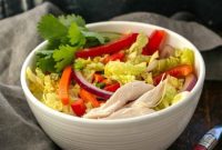 Vibrant Vietnamese Noodle Salad