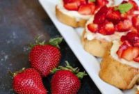 Sweet Balsamic Strawberry Crostini