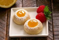 Zesty Lemon Thumbprints