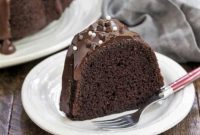 Rich and Tangy Chocolate Bundt