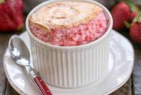 Airy Fresh Strawberry Soufflés