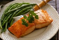Flavorful Marinated BBQ Salmon for Two