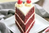 Decadent Red Velvet Cake with White Chocolate Cream Cheese Frosting