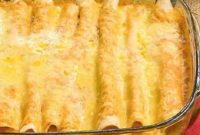 Supreme Cheesy Chicken Enchiladas