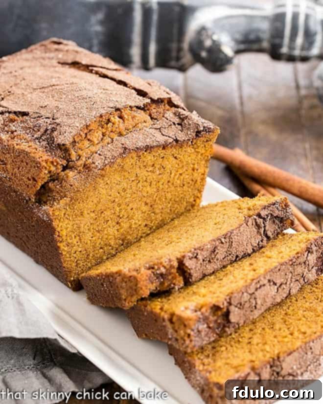 Crisp Cinnamon Pumpkin Bread 1 featured 11913