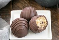 Chocolate-Dipped Cookie Dough Dreams