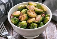 Caramelized Brussels Sprouts and Bacon