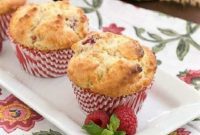 Irresistible Raspberry White Chocolate Muffins