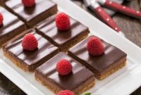 Decadent Dark Chocolate Mousse Bars