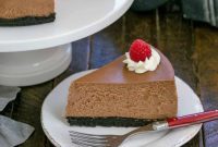 Velvet Chocolate Mascarpone Cheesecake