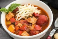 Robust Chicken and Bell Pepper Chili