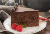 Decadent Mocha Brownie Cake