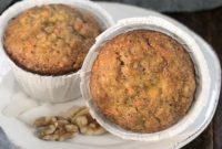 Decadent Carrot Cake Muffins with Cream Cheese Centers