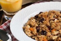 Maple Coconut Cluster Granola