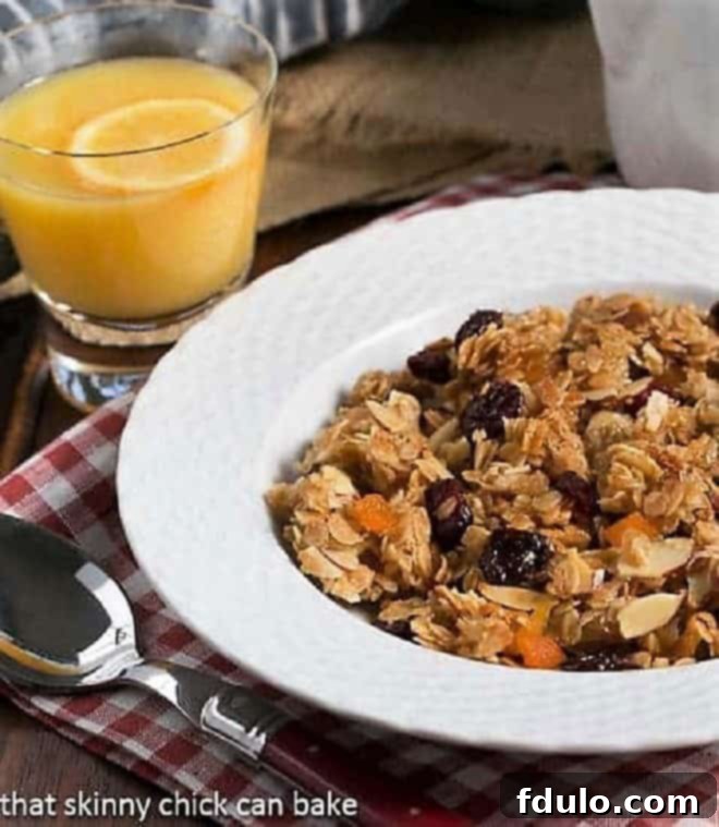 Maple Coconut Cluster Granola 1 featured 16090