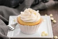 Ghirardelli Vanilla Bean Cupcakes with Silky White Chocolate Buttercream