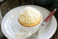 Tropical Coconut Cupcakes with Zesty Cream Cheese Frosting