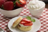Blushing Berry Rose Shortcakes