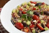 Sun-Kissed Greek Farro Bowl