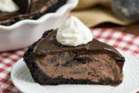 Decadent Chocolate Fudge Ice Cream Pie