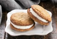 Sweet Cream Filled Oatmeal Cookies