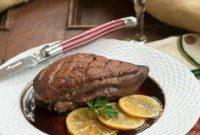 Crispy Duck Breasts with Zesty Clementine