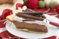 Midnight Chocolate Mousse Pie