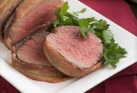 Seared Tenderloin with Rich Gorgonzola Cream