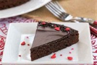 Ganache Crowned Truffle Brownies