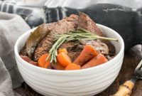 Aromatic Rosemary Garlic Brisket