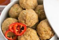 Sticky Sesame Ginger Meatballs