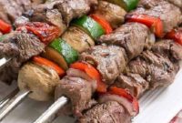 Sweet and Savory Teriyaki Beef Skewers