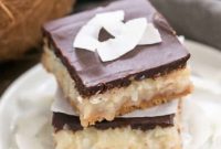 Dreamy Dark Chocolate Coconut Bars