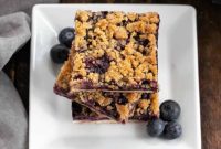 Homestyle Blueberry Crumb Bars