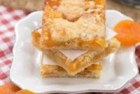 Golden Apricot Coconut Bars