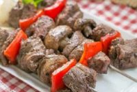 Mouthwatering Grilled Steak Skewers