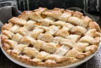 Farm Fresh Peach Lattice Pie
