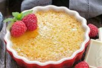 Decadent White Chocolate Crème Brûlée