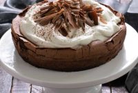 Velvet Chocolate Souffle Cake