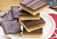 Decadent Ganache Caramel Bars