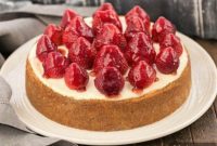 Heavenly Strawberry Cheesecake