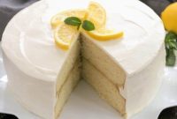 Luscious Lemon Curd Cake