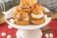 Gourmet Smores Cream Puffs