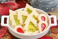 Jeweled Windowpane Cookies